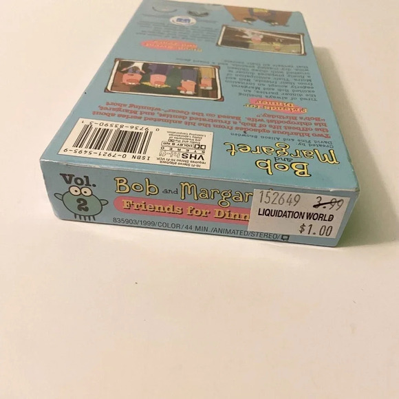 Bob And Margaret VHS Friends For Dinner  Volume 2 Video Tape Sealed - Picture 6 of 10